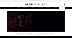 Desktop Screenshot of preissfinearts.com